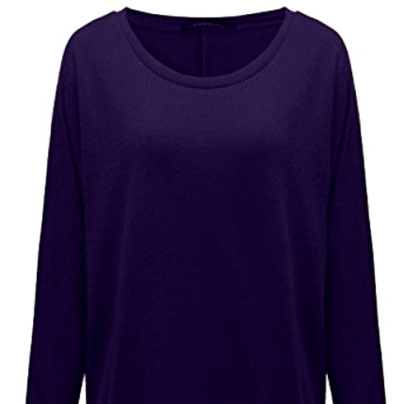 Navy Blue hi low top - Picture 2 of 4